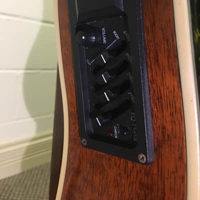Galveston Acoustic Electric with Cutaway 2000s Natural Sunburst image 6