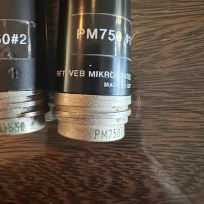 Microtech Gefell PM 750 Condenser Microphone Pair image 5