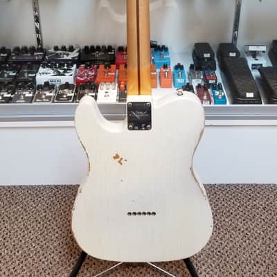 used 2018 Fender Custom Shop '54 Telecaster Relic in Aged White Blonde, Excellent Condition with OHSC! image 9