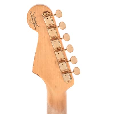 Fender Custom Shop Artist Stevie Ray Vaughan Signature Stratocaster Relic Faded 3-Color Sunburst (Serial #CZ589231) image 7