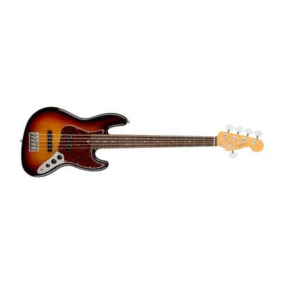 Fender American Professional II Jazz Bass V Rosewood Fingerboard, Sunburst image 1