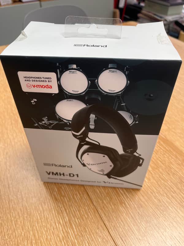 Roland VMH-D1 V-Drums Closed Back Headphones - 32 Ohms 2023 - Present - Silver image 1