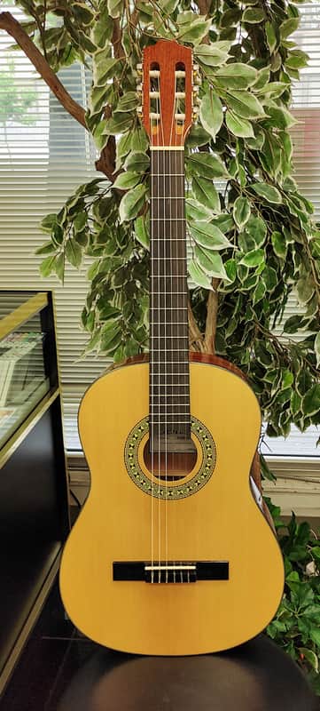Denver DC44N-NAT Full-Size Nylon String Classical Guitar - Natural image 1