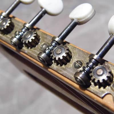fine vintage MIGMA all solid luthier Wunderlich quality 8string bowlback MANDOLIN Germany image 8