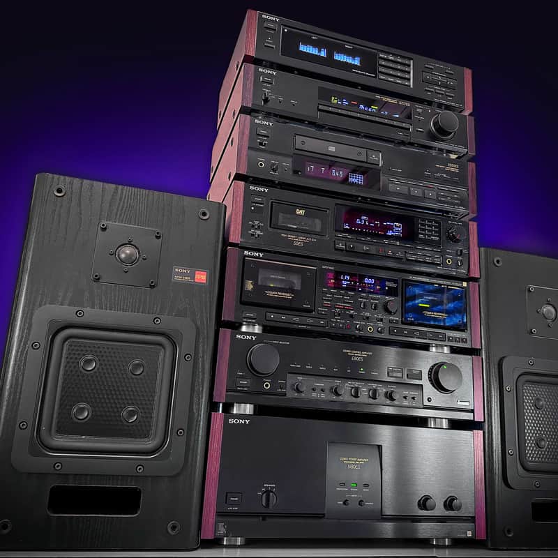 1988-1990 Sony TA-N80ES Black