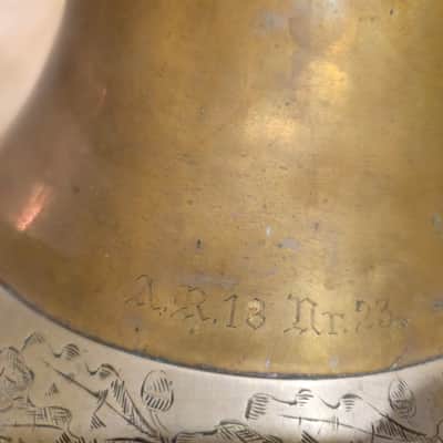 J. Altrichter Rare Antique BBb Tuba Brass Germany Frankfurt Late 19th Early 20th Century image 16