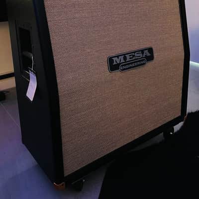 Mesa Boogie 4x12 Rectifier cab - Custom Ordered black with brown grille cloth image 3