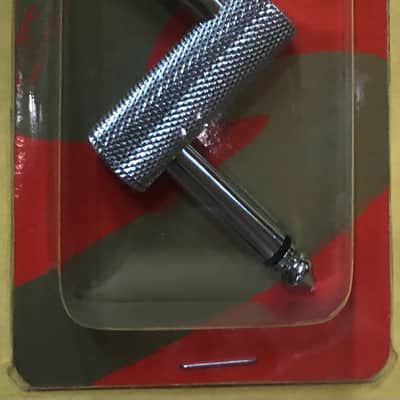 Hosa GPP-146 Guitar Pedal Crank 1/4" TS to Same - Chrome image 2