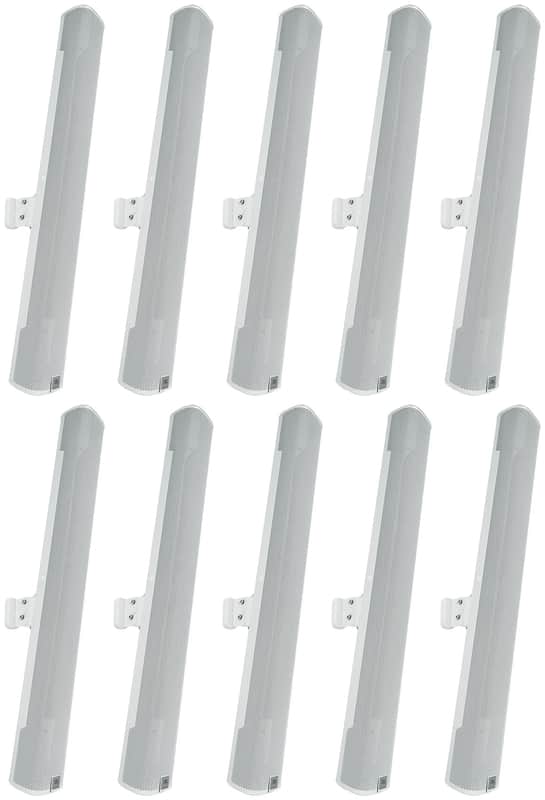 10) JBL COL800-WH 32" White 70V Commercial Slim Column Wall Mount Array Speakers image 1
