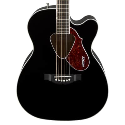 Used Gretsch G5013CE Rancher JR Cutaway Acoustic/Electric Guitar - Black image 1