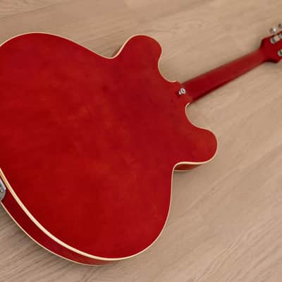 1991 Epiphone Casino Electric Guitar Cherry w/ Bigsby & Case, Pre-Elitist, Japan Terada imagen 16