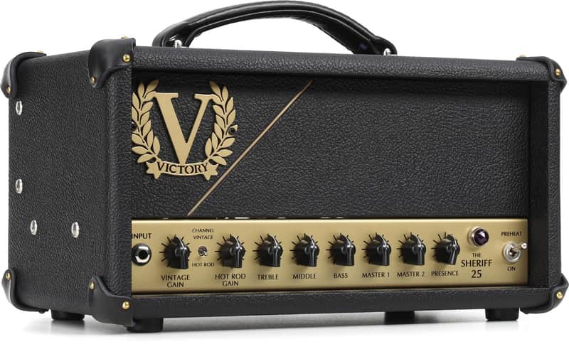 Victory Amplification The Sheriff 25 25-watt Tube Amplifier Head - Wooden Chassis image 1