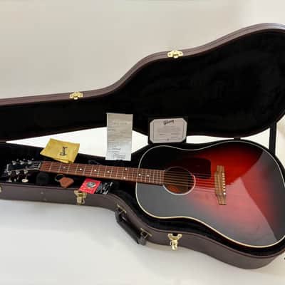 Gibson J-45 Slash Signature 2020 Vermillon Burst image 21