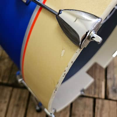 Drum Kit Dixon Jet Set Plus Street Play Blue USED! RKDIX161025 image 4