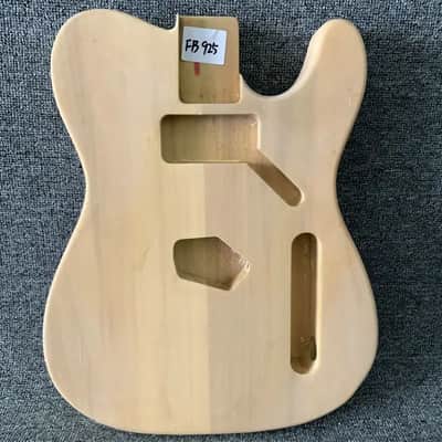 Unfinished Telecaster Style Basswood Guitar Body for Right Hand image 1