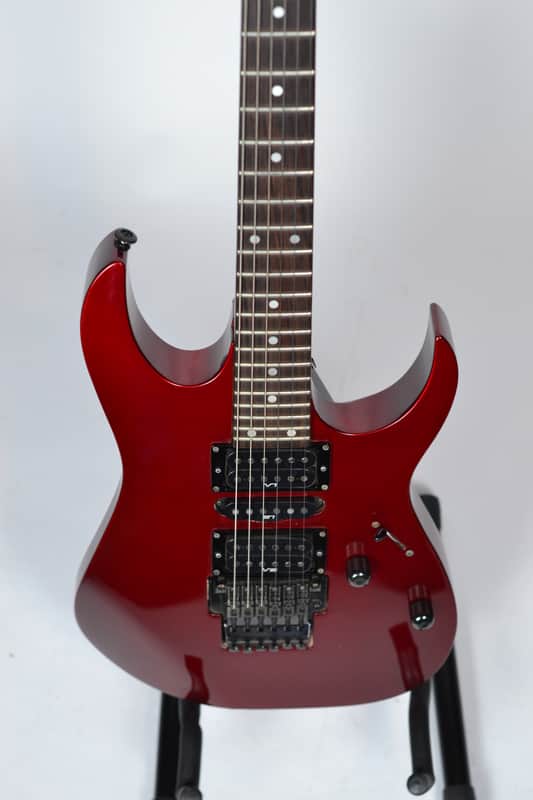 Ibanez RG570 1990 Ruby-Red Japan-Golden-Era-Matching-Headstock