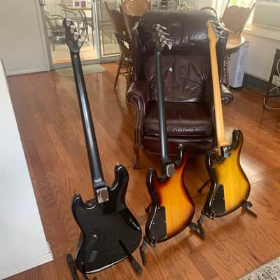 Pearce Instruments Dbass 2001 - Tobacco Burst & Tri Color Burst image 8