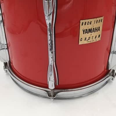 Yamaha Rock Tour Custom 12″ Tom Drum in Red image 3