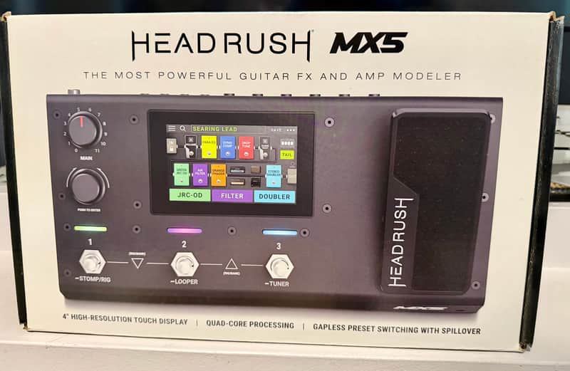 Headrush MX5 Amp Modeling Guitar Effect Processor - Black