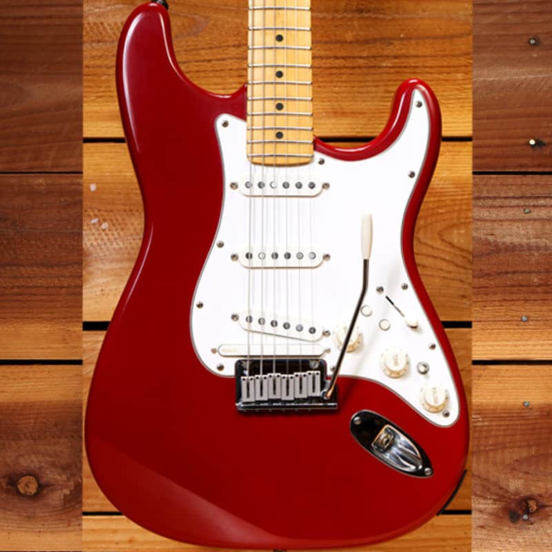 1995 Fender GC-1 Stratocaster in Lipstick Red - $1599