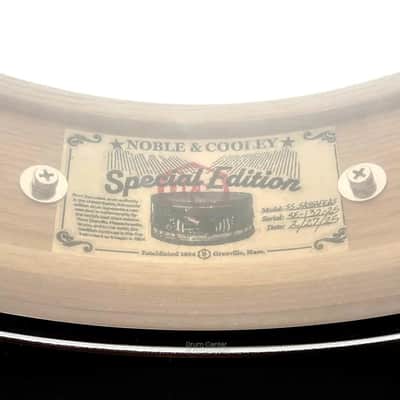 Noble & Cooley Solid Shell Classic Special Edition Sassafras Snare Drum 14x3 7/8 image 5