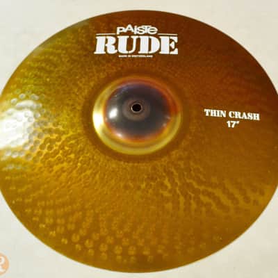Paiste 17" RUDE Thin Crash Cymbal