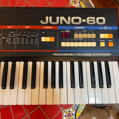 Roland Juno 60 Legendary PolySynth WITH Kenton Pro DCB to MIDI Converter 1982 image 5