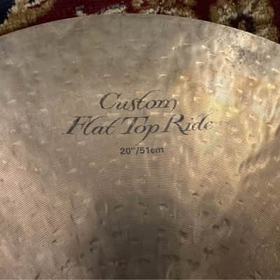Zildjian 20" K Custom Flat Top Ride Cymbal 1998 - Present - Traditional image 2