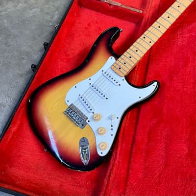 Greco Sparkle Sounds Strat 1977 Sunburst original vintage MIJ Japan Matsumoku Fujigen Stratocaster image 4