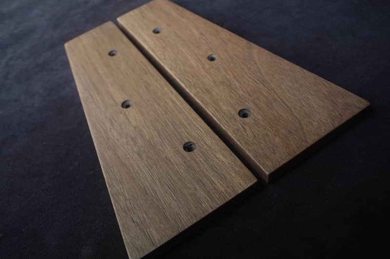 Custom Wooden Side Panels Sequential Circuits Drumtraks American Walnut Wood image 1