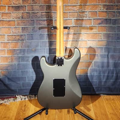 Fender 2001 Deluxe Double Fat Strat HH Floyd Rose Pewter image 2