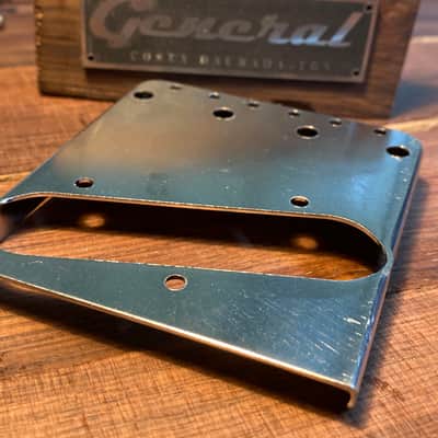 General Vintage Tone  Fender Bridge plate Telecaster and GVT Pure Tone Brass Saddles image 5