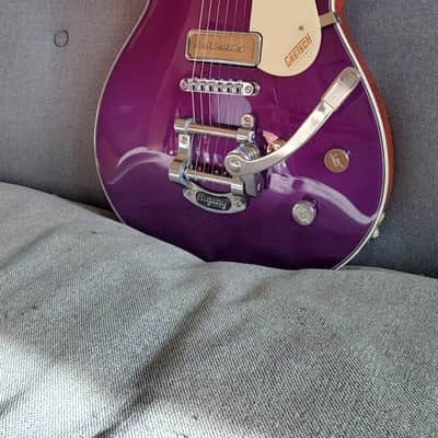 Gretsch G5210T-P90 Electromatic Jet Two 90 (DylanTalksTone) with Laurel FB in Amethyst image 14