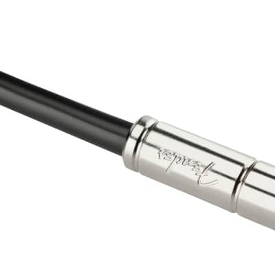 Fender Professional Series Kill Switch Instrument Cable, Straight/Angle, 10', Black image 5