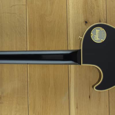 Gibson Custom M2M 1957 Les Paul Custom Reissue 2-Pickup VOS Ebony, Carmelita Neck, Lightweight Body 75611 image 2