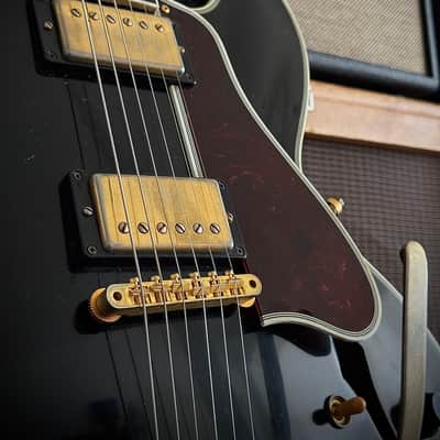 Gibson Custom Shop ES-355 Reissue "Black Beauty" Keith Richards Look, Ebenholz, Bigsby, Classic 57 PU´s ​ 2011 - Ebony image 4