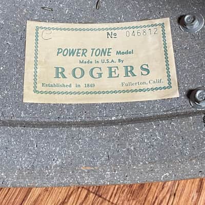 1970s Rogers Headliner Drum Set Koa 20/12/16 image 18
