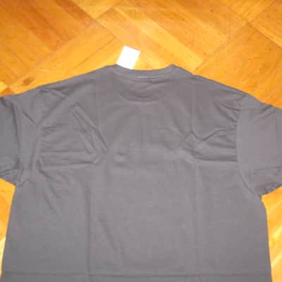 new in package A+ Guitar Center EAT BREATHE, ROCK Men's Size Large (L), Black 100% Cotton Short Sleeve T-Shirt - Graphic is in White and it says / shows: GUITAR CENTER EST. 1964, EAT, BREATHE, ROCK + has dual guitars, stars, & lines (Style # GC005-11730) image 11