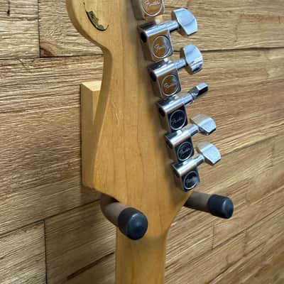 Fender Standard Stratocaster Guitar-2004- MIM- Sage Green Metallic - 8lbs 1oz image 18