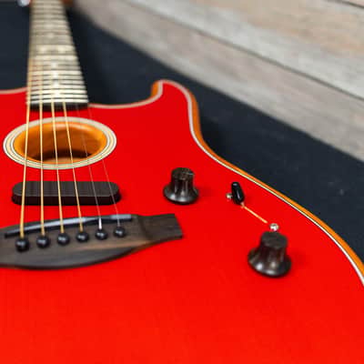 Fender American Acoustasonic Stratocaster - Dakota Red (IT-S) image 14