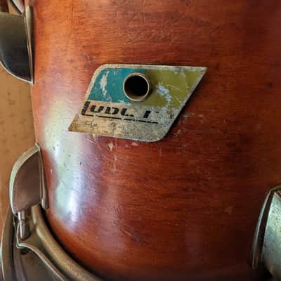 1972 Ludwig Double Bass Drum 6 piece Drum Set 3 Ply Bild 8