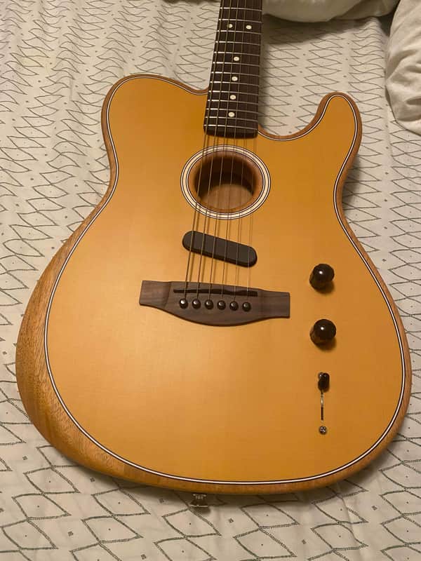 Fender Acoustasonic Player Telecaster 2021 - Present - Butterscotch Blonde
