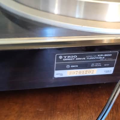 Trio Kenwood  KP-800  Rare TOTL Plays and Works perfect image 11