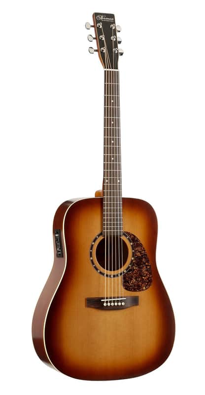 Norman 034871 Protege B18 Cedar FOLK - Tobacco Burst Presys