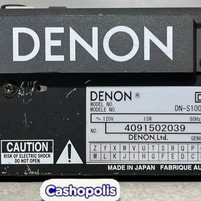 Denon DN-S1000 DJ Compact Portable CD/MP3 Player With Scratch & On-Board Effects - Black Bild 6