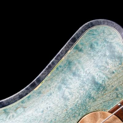 Jersey Girl Homemade Guitars Tapa-Verblet - 2025 - Holographic Blue - 25+ Year Old Carved-Maple Top. NEW, (Authorized Dealer) image 16