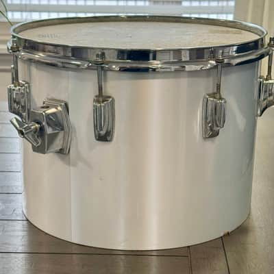 Tama 14 inch concert tom 80s - Metallic White image 3