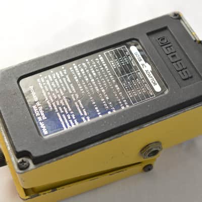 BOSS OD-1 Overdrive NEC C4558C Long Dash Made in Japan 1981 image 5