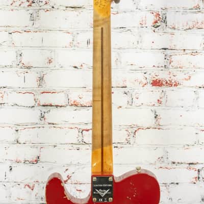 Fender - 2025 Custom Shop Limited Edition 50s Pine Esquire Electric Guitar Cimarron Red w/OHSC and COA - USED image 9