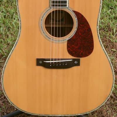 2003 Yairi Old D-45S style RYW-1000  Jacaranda Japan Vintage - Natural+K Yairi Hard Case and more image 4